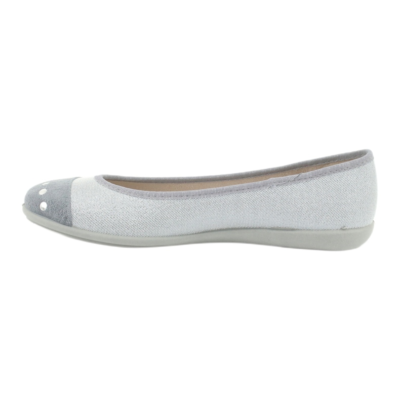 Befado youth ballerinas 309Q017 silver 2 Befado youth ballerinas 309Q017 silver 2