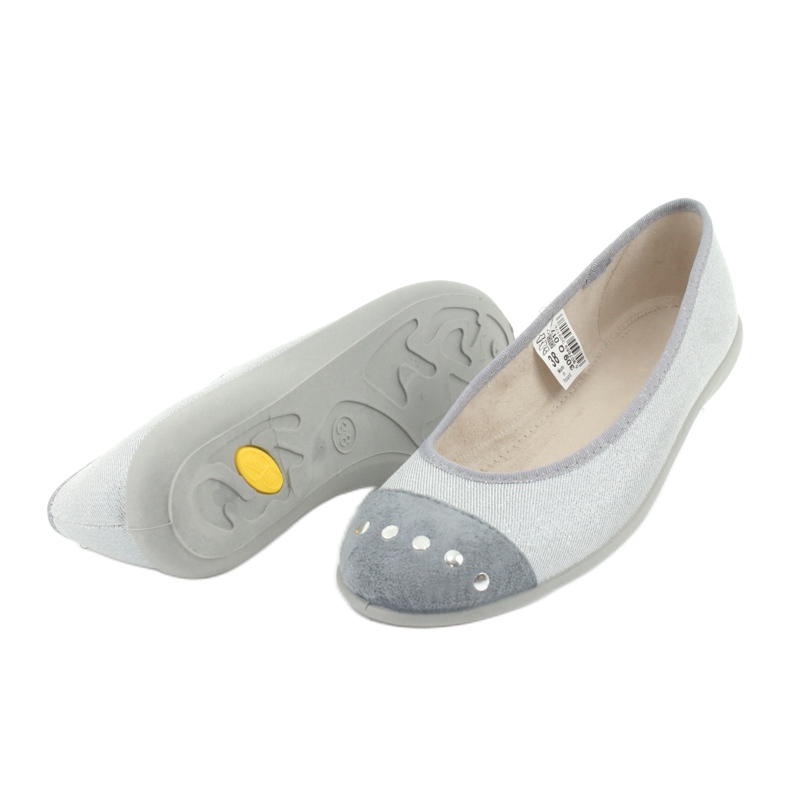 Befado youth ballerinas 309Q017 silver 4 Befado youth ballerinas 309Q017 silver 4