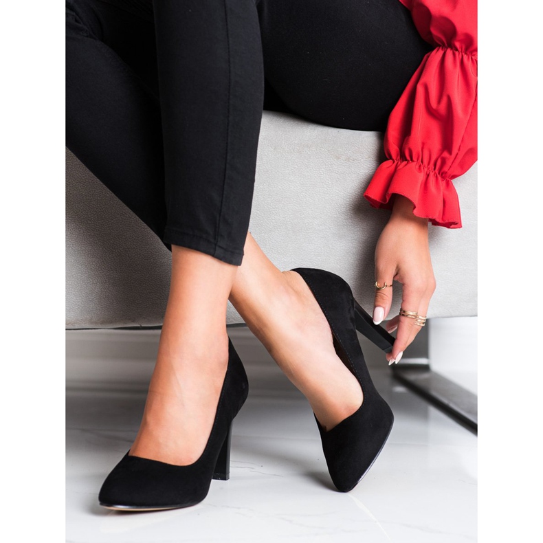 Sabatina Classic high-heeled pumps black 1