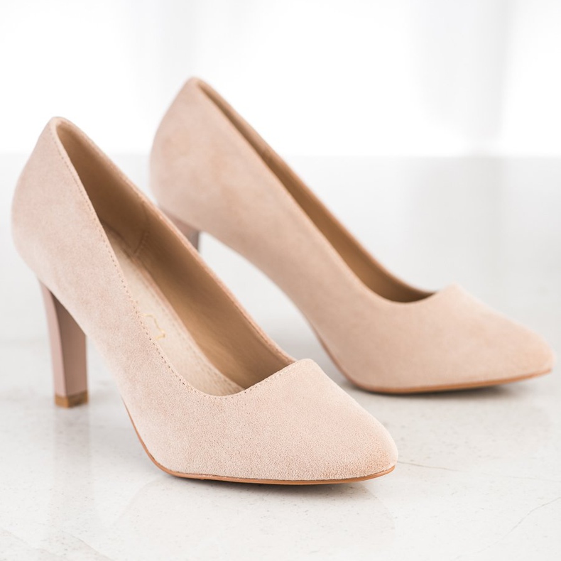 Sabatina Classic high-heeled pumps beige 2 Sabatina Classic high-heeled pumps beige 2