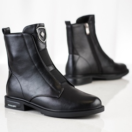 Filippo Fashionable boots with insulation black 1