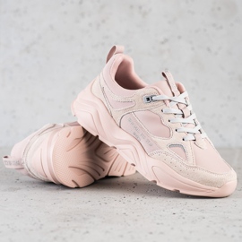 Women's Sneakers Big Star GG274655 pink 1