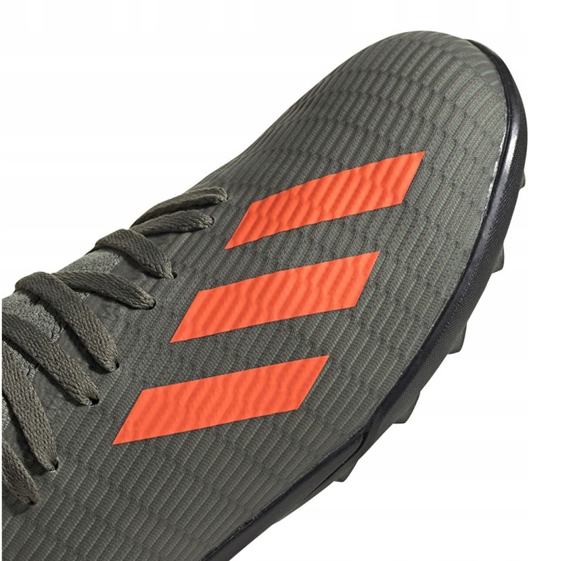 Adidas X 19.3 Tf Jr EF8375 football boots khaki 2