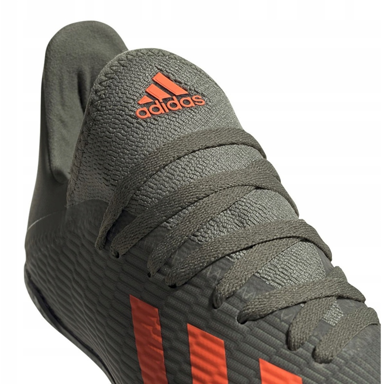 Adidas X 19.3 Tf Jr EF8375 football boots khaki 3