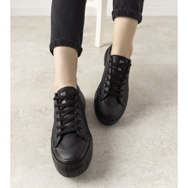 Black Big Star women's Gooby sneakers 1