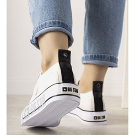 Alexa white Big Star women's sneakers 1