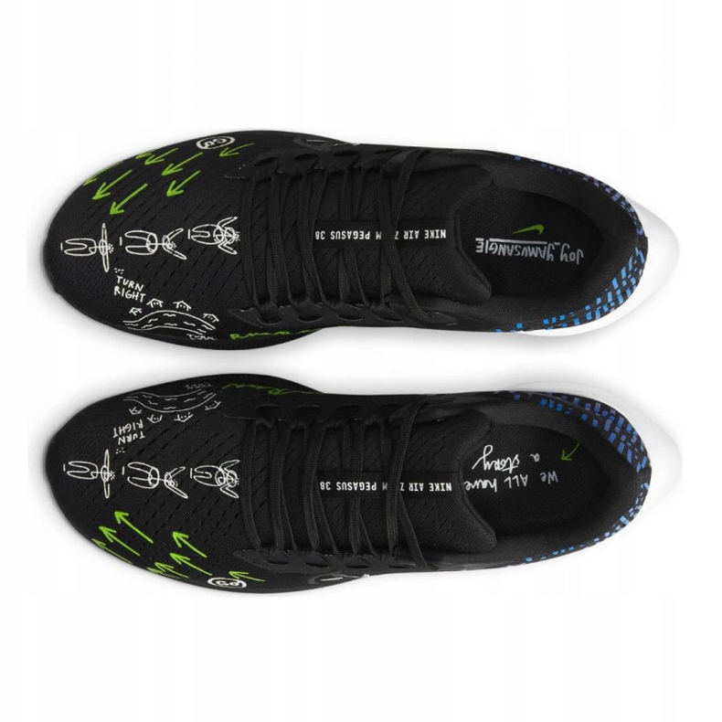Nike Air Zoom Pegasus 38 M DM3274-001 shoe black 3