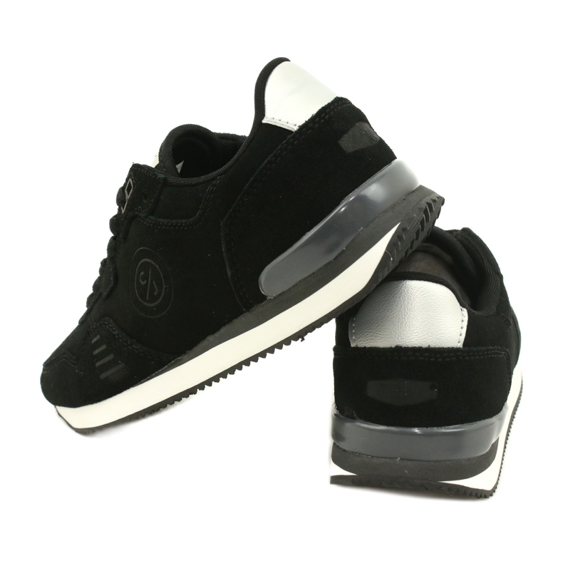 Women's sports shoes cross jeans black ii2r4028c 4