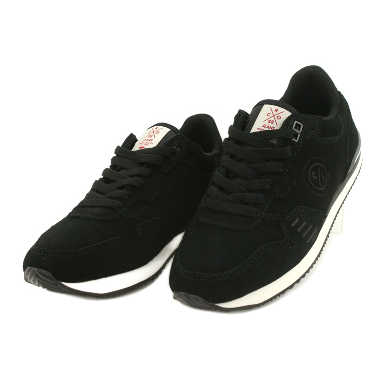 Women's sports shoes cross jeans black ii2r4028c 2