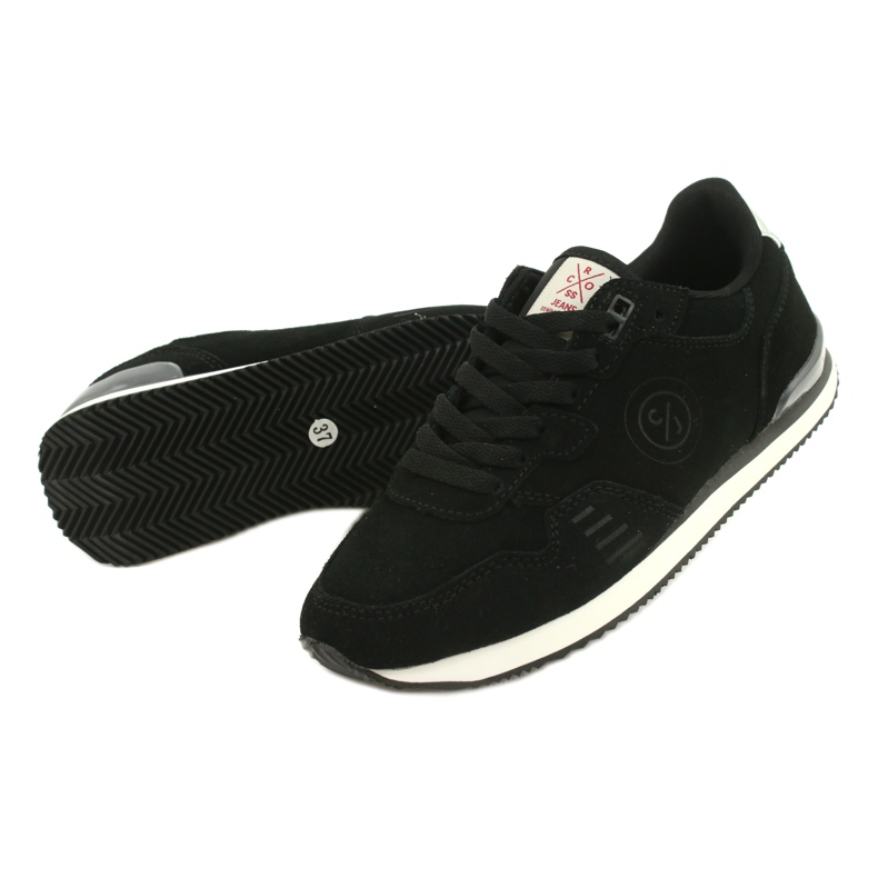 Women's sports shoes cross jeans black ii2r4028c 3