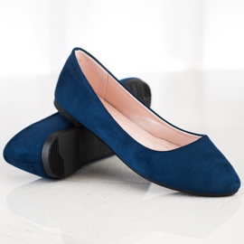 Sabatina Classic navy blue ballerinas 1