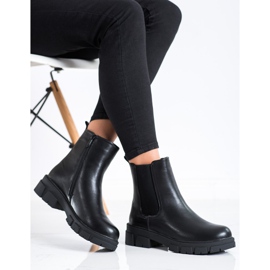S. BARSKI S.BARSKI Platform Boots black 2