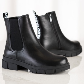 S. BARSKI S.BARSKI Platform Boots black 1