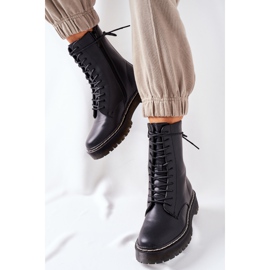 S.Barski Black Corydon Women's Workers Boots 2