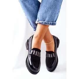 S.Barski Black Lacquered Women's Brogues Montius 2 S.Barski Black Lacquered Women's Brogues Montius 2