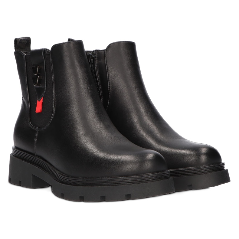 Women's Black Boots Filippo DBT3085 / 21 BK 4