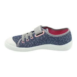 Befado children's shoes 251Y153 blue silver grey 2 Befado children's shoes 251Y153 blue silver grey 2