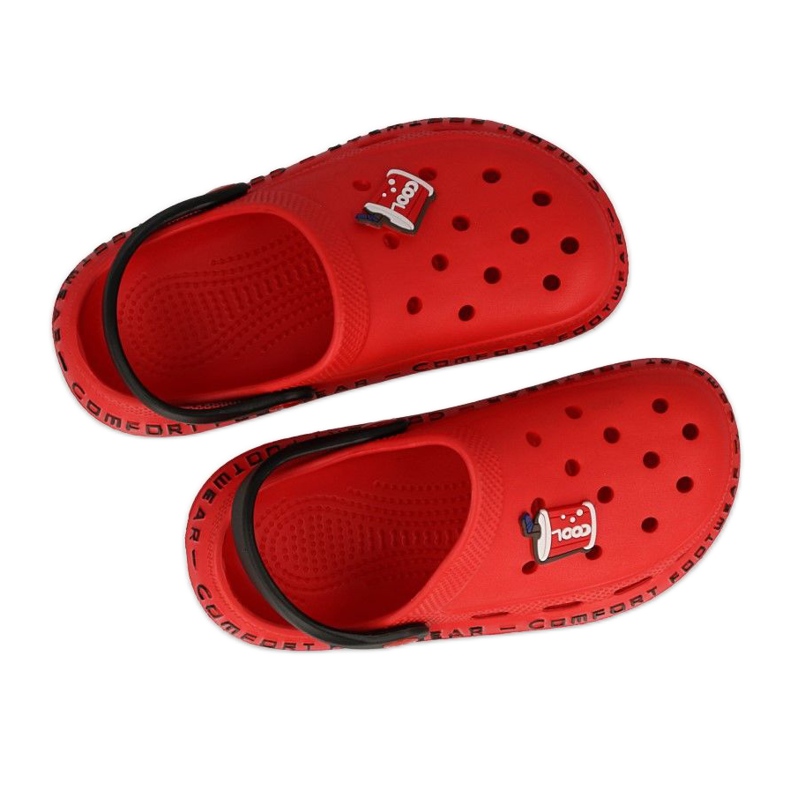 Befado children's foam slippers - red 159Y102 3