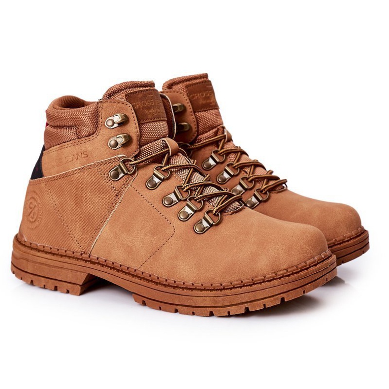 Men's Trekking Shoes Cross Jeans EE1R4031C Camel brown 2