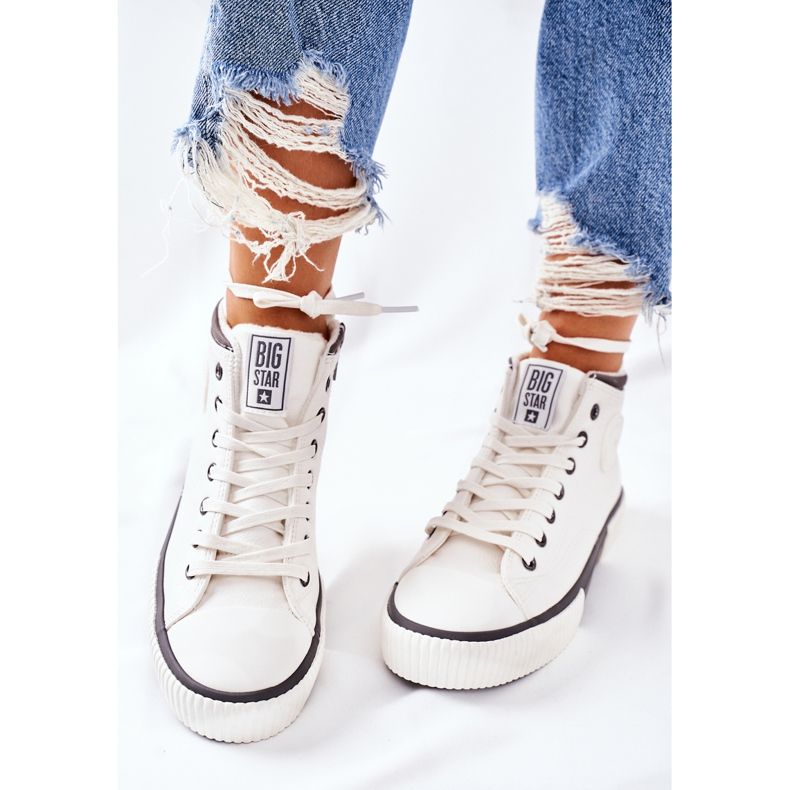High-insulated Sneakers Big Star II274158 White 1 High-insulated Sneakers Big Star II274158 White 1