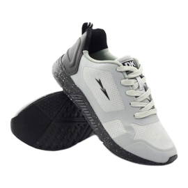 DK Women's sports shoes tied 17049 gray black 3