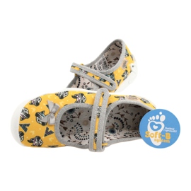 Befado children's shoes 114X424 grey golden 5