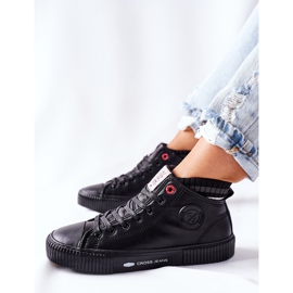 Women's Sneakers Cross Jeans High Black II2R4021 8