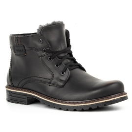 Polbut Men's snow boots J35 kabir black 1