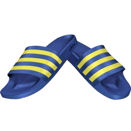 Adidas Adilette Aqua EG1759 slippers blue yellow 1 Adidas Adilette Aqua EG1759 slippers blue yellow 1