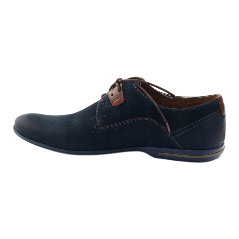 Riko men's casual 813 navy blue shoes 2