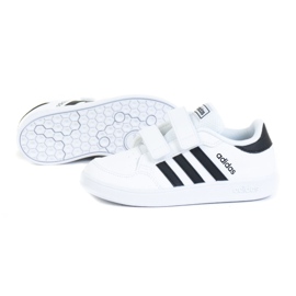 Adidas Breaknet I Jr FZ0090 shoes white 1