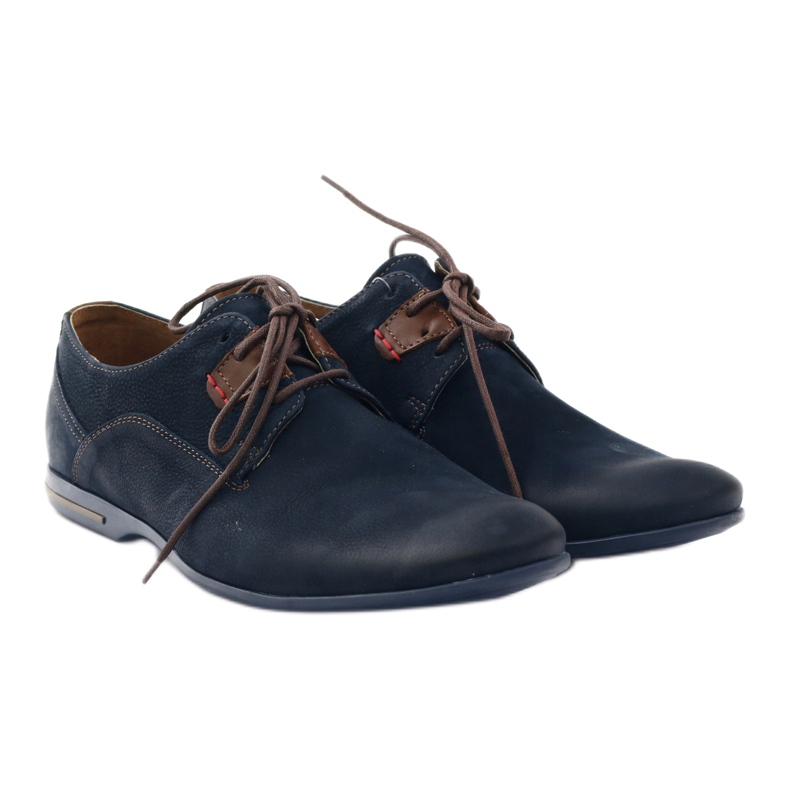 Riko men's casual 813 navy blue shoes 4