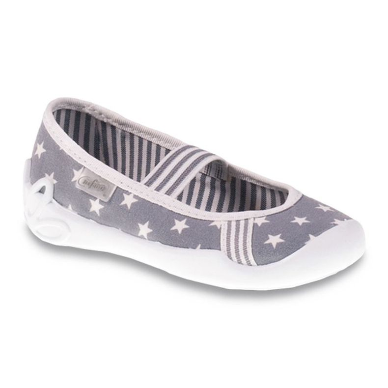 Befado children's shoes 193X064 grey 1 Befado children's shoes 193X064 grey 1