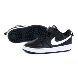 NIke Court Borough Low 2 (TDV) Jr BQ5453-002 shoes black 1