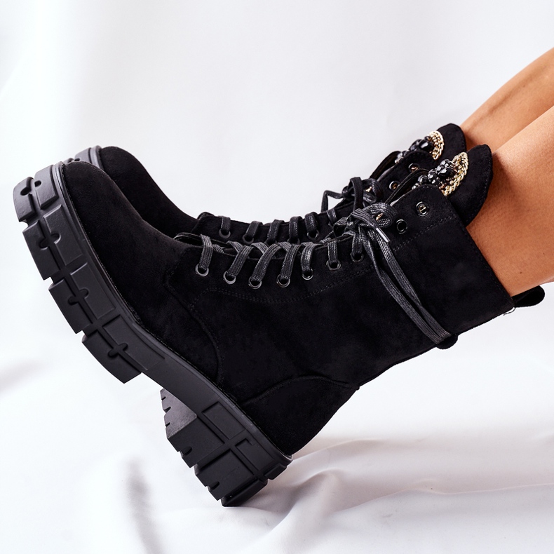 PS1 Suede Warm Workers With Stones Black Hadley 1