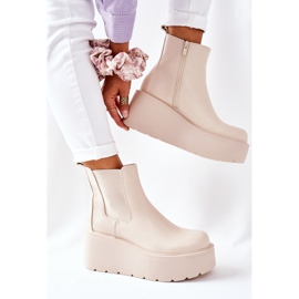PB1 Warm Boots Beige Montiano 2 PB1 Warm Boots Beige Montiano 2
