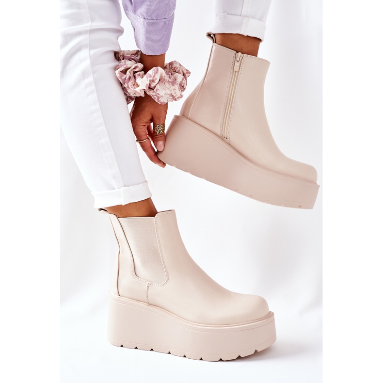 PB1 Warm Boots Beige Montiano 2 PB1 Warm Boots Beige Montiano 2