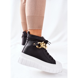 PB1 High Sneakers On The Black La Rocca Platform 1