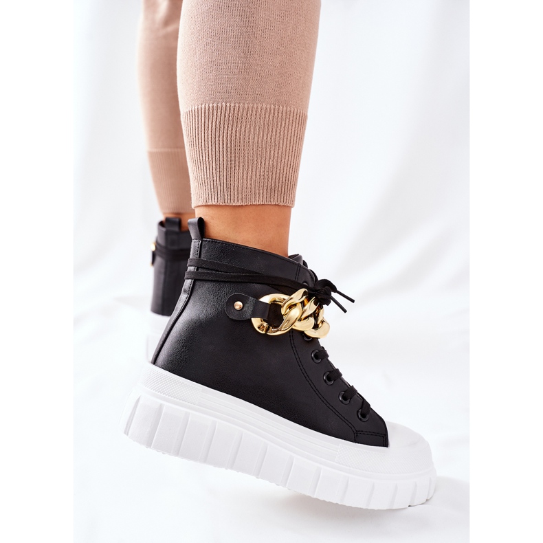 PB1 High Sneakers On The Black La Rocca Platform 1