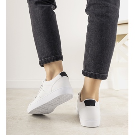 Black and white Boomshom sneakers 1