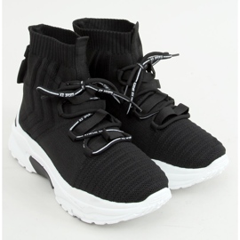 Black 2032 Black socks sports shoes 1