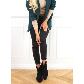Black cowboy boots for women 99-65 Black 2