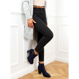Navy blue boots 1155 D.BLUE 1 Navy blue boots 1155 D.BLUE 1