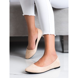 Sabatina Classic Beige Ballerinas 1