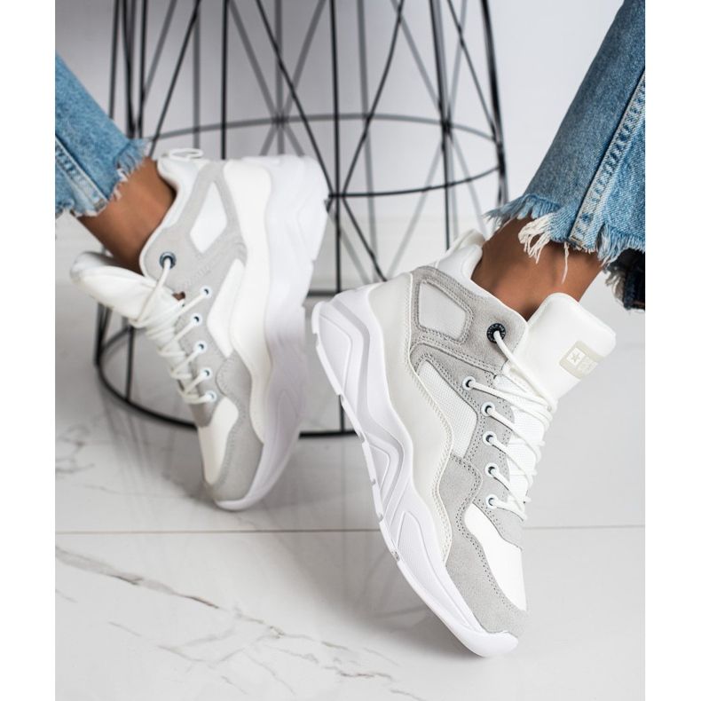 Women's Sneakers Big Star GG274643 white 2 Women's Sneakers Big Star GG274643 white 2