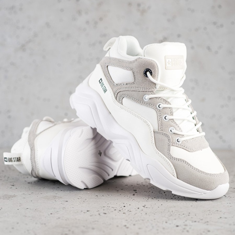 Women's Sneakers Big Star GG274643 white 1 Women's Sneakers Big Star GG274643 white 1