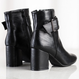 SHELOVET Classic Boots With Buckle black 1