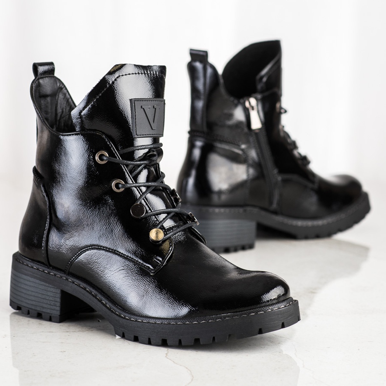 Comfortable black VINCEZA boots 1