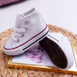 FRROCK Children's Classic High White Filemon Sneakers 1