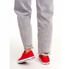 Women's Sneakers Low Big Star Red DD274339 2
